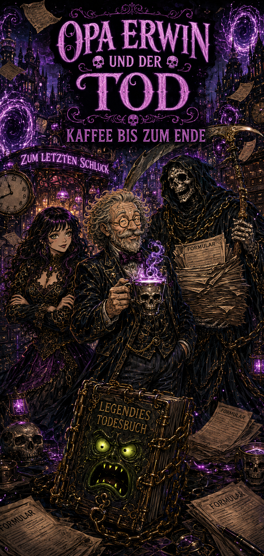 Cover von Opa Erwin und der Tod – Kaffee bis zum Ende