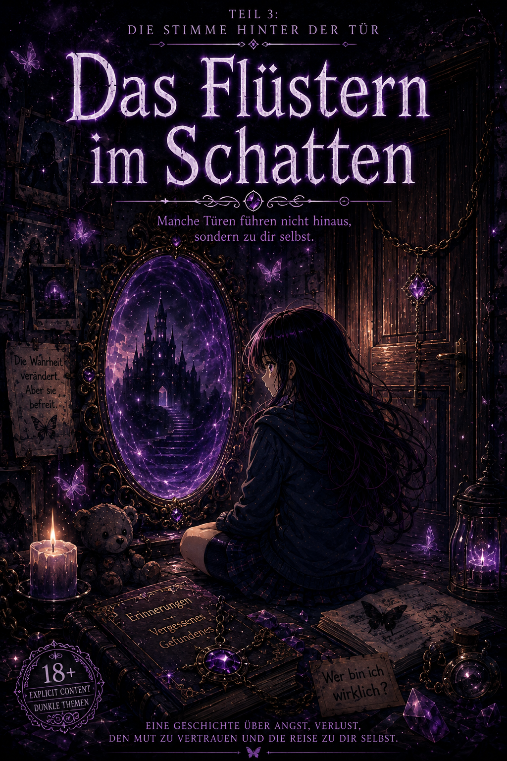 Cover von Das Flüstern im Schatten teil 3 Die Stimmer Hinter der Tür